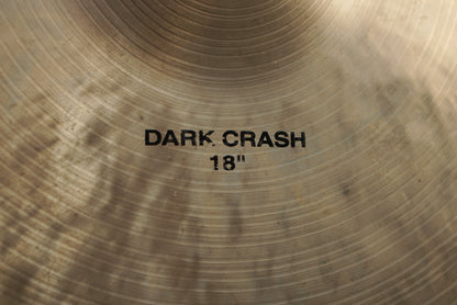 Paiste 18" Masters Dark Crash Cymbal - 1323g