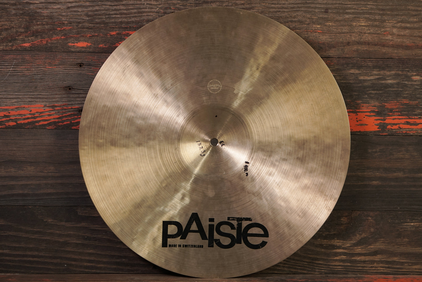 Paiste 18" Masters Dark Crash Cymbal - 1323g