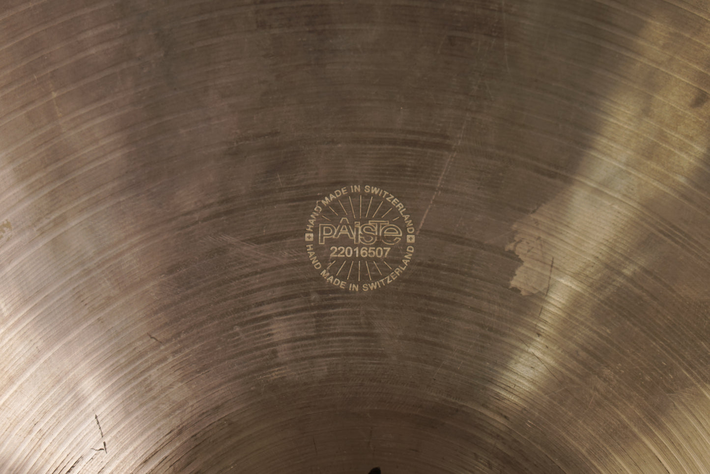 Paiste 18" Masters Dark Crash Cymbal - 1323g