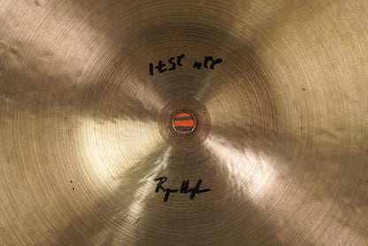 Hayden Custom 22” Vintage Series Ride Cymbal - 2571g