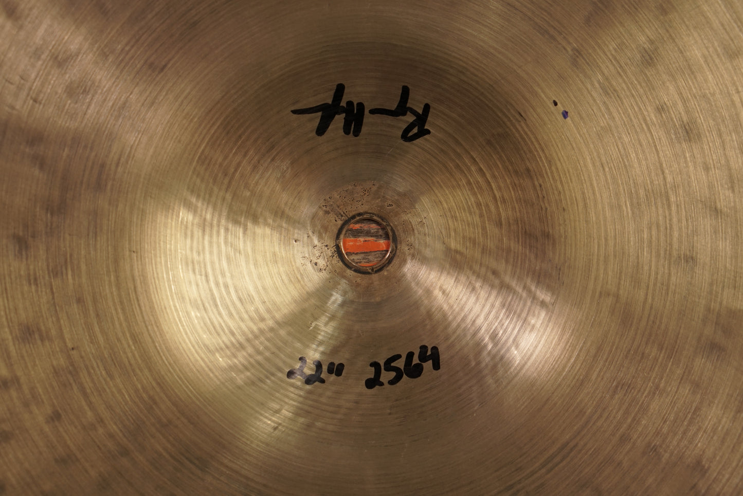 Hayden Custom 22” Dark Vintage Ride Cymbal - 2564g