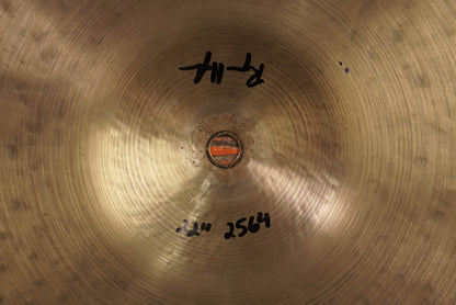 Hayden Custom 22” Dark Vintage Ride Cymbal - 2564g