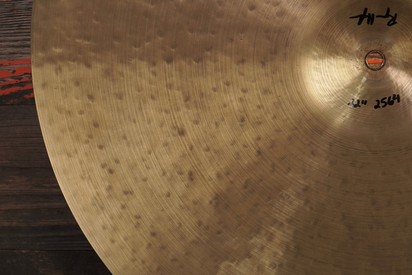 Hayden Custom 22” Dark Vintage Ride Cymbal - 2564g