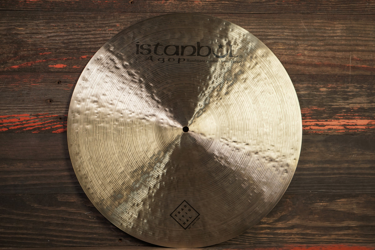 Istanbul Agop 20" Traditional Jazz Ride Cymbal - 1695g