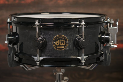 DW 4.5x12" Pre-Collector's Series Snare Drum - Ebony Stain - Carl Allen