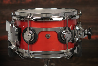 DW 5.5x10" Pre-Collector's Series Snare Drum - Red Lacquer - Carl Allen
