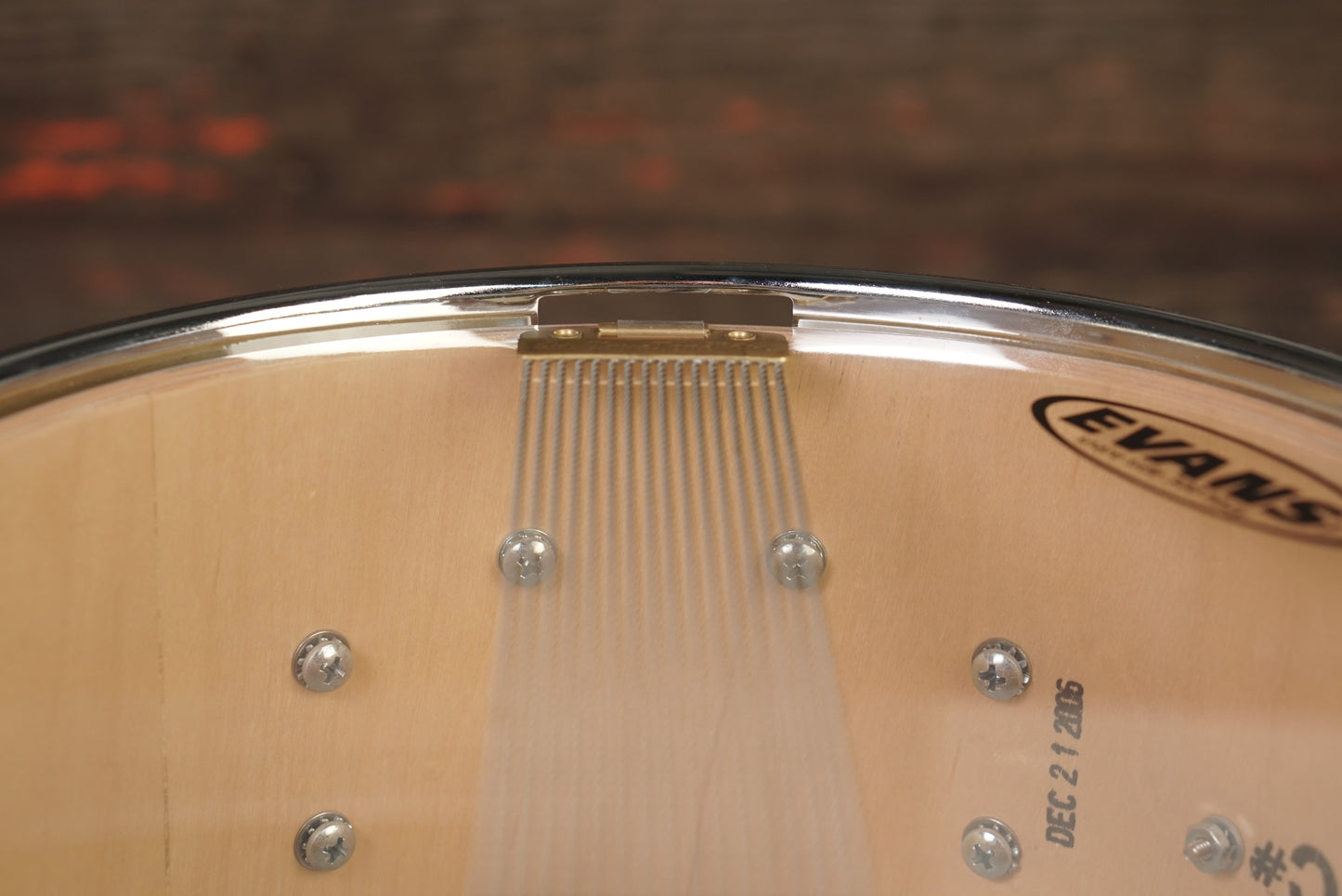 DW 6x10" Collector's Series Snare Drum - Candy Blue Azure Burst over Mapa Burl Exotic Veneer - Carl Allen