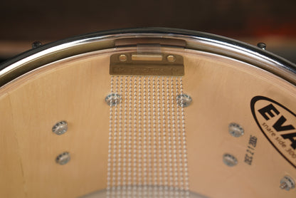 DW 6x10" Collector's Series Snare Drum - Candy Blue Azure Burst over Mapa Burl Exotic Veneer - Carl Allen