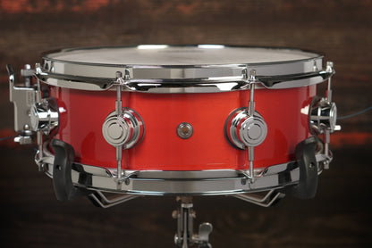 DW 4.5x13" Pre-Collector's Series Snare Drum - Red Lacquer - Carl Allen