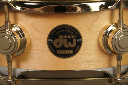 DW 4.5x13" Pre-Collector's Series Snare Drum - Satin Natural Oil - Carl Allen