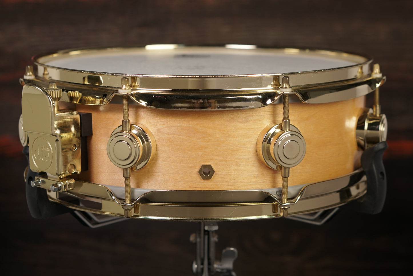 DW 4.5x13" Pre-Collector's Series Snare Drum - Satin Natural Oil - Carl Allen