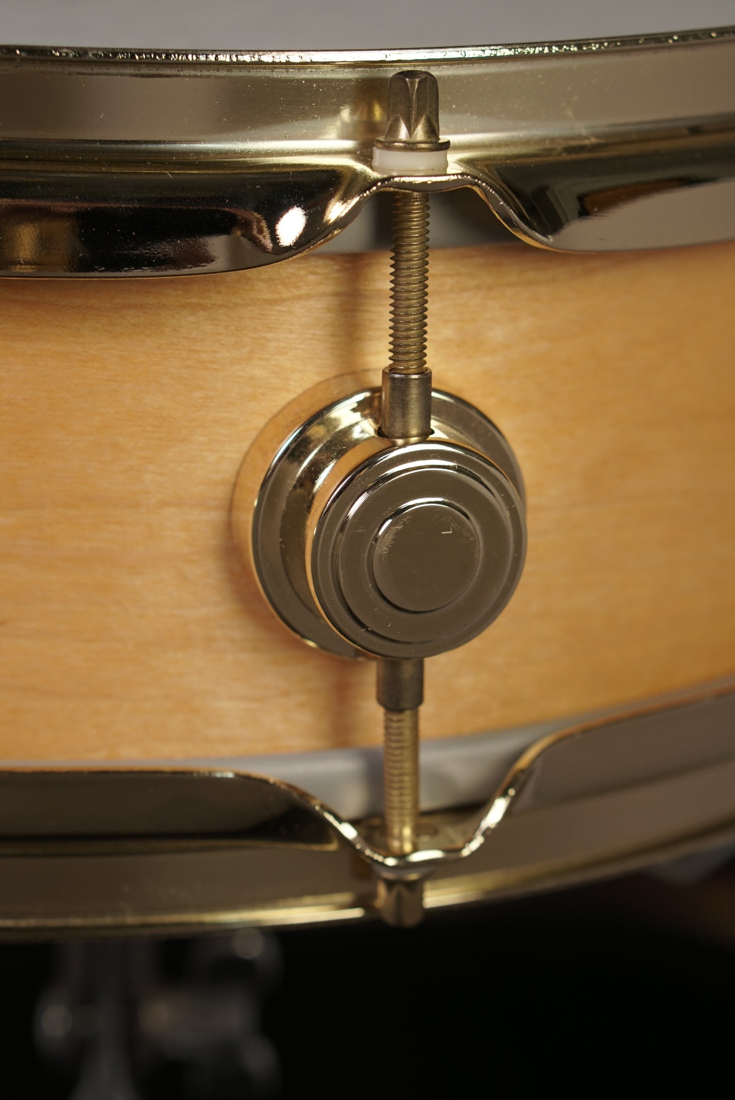 DW 4.5x13" Pre-Collector's Series Snare Drum - Satin Natural Oil - Carl Allen