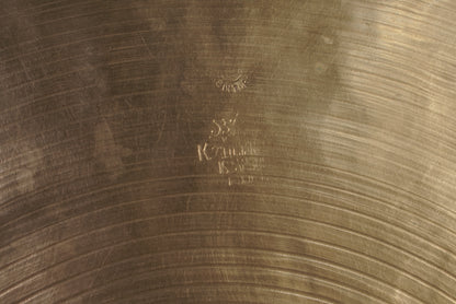 Zildjian 20" K. Istanbul 1960s (Intermediate Stamp) Ride Cymbal - 2192g