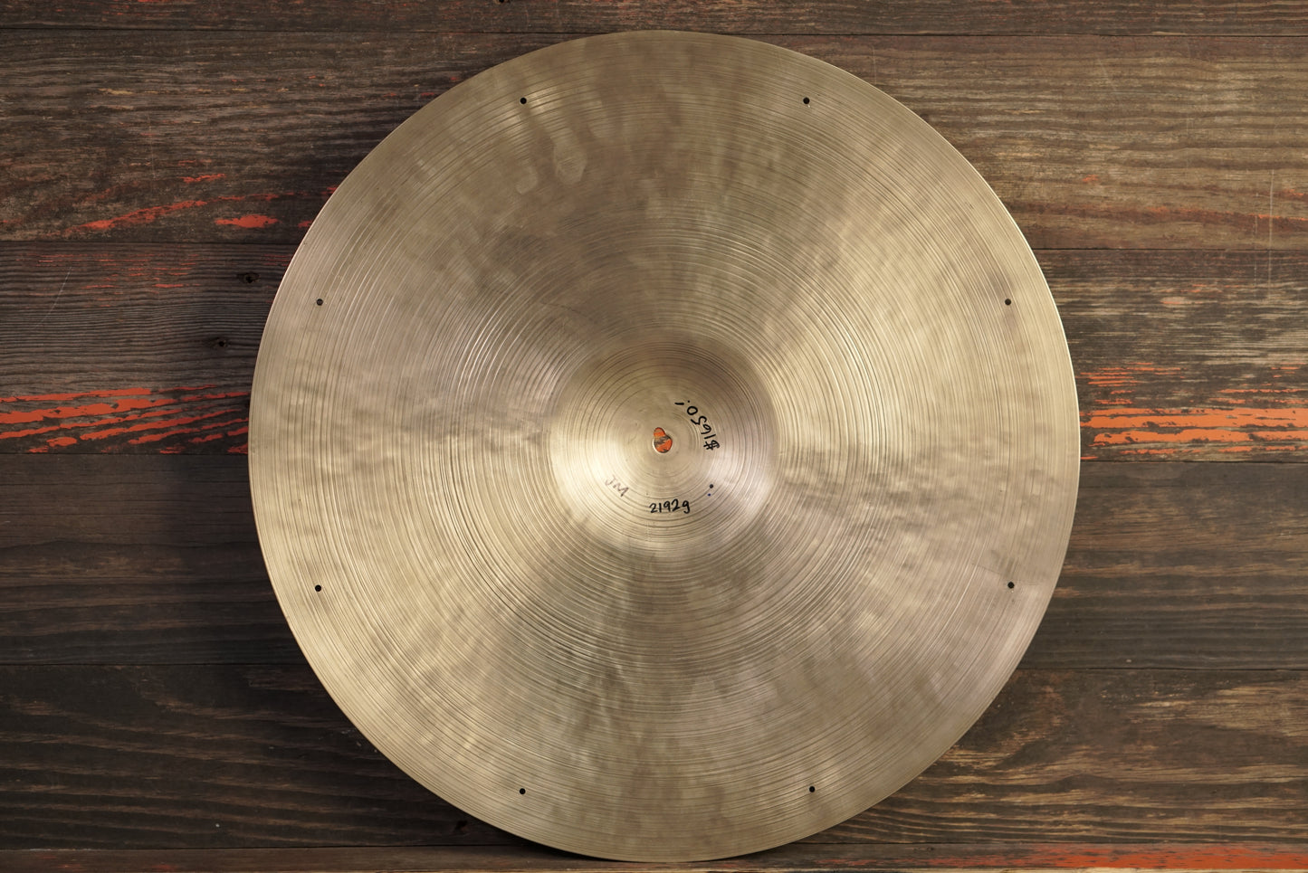 Zildjian 20" K. Istanbul 1960s (Intermediate Stamp) Ride Cymbal - 2192g