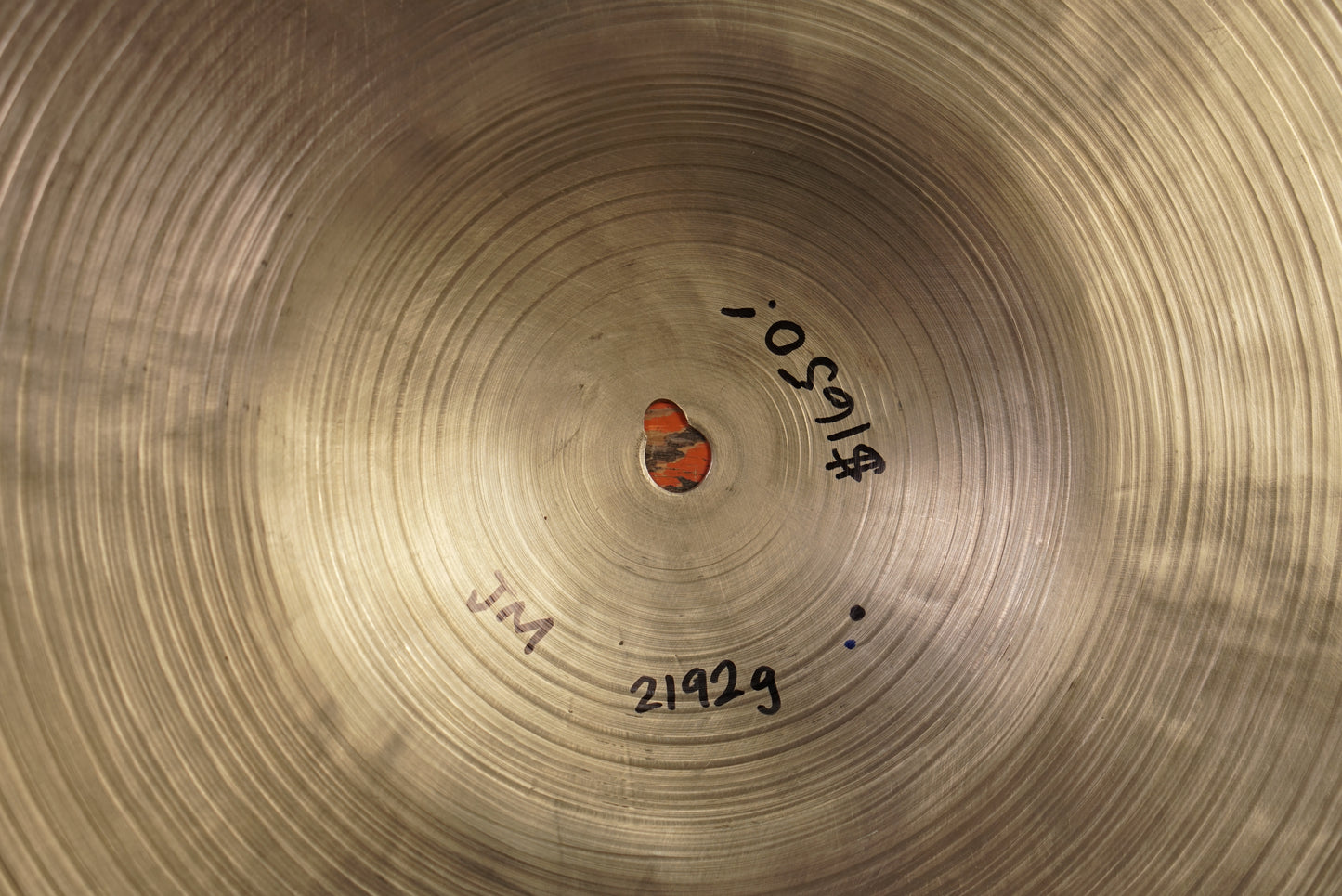 Zildjian 20" K. Istanbul 1960s (Intermediate Stamp) Ride Cymbal - 2192g