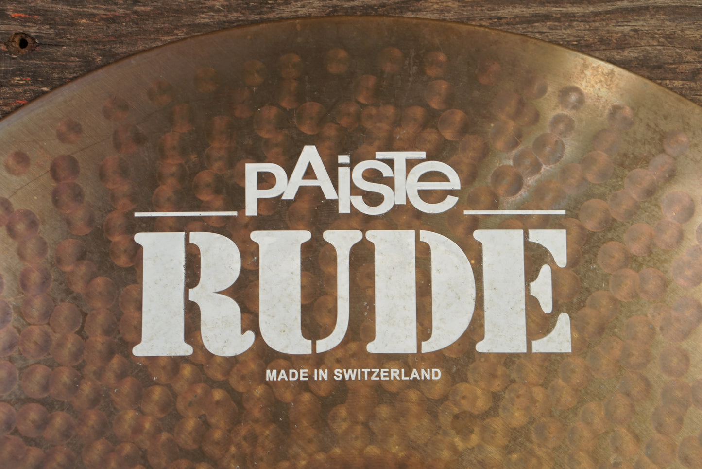 Paiste 18" Rude Thin Crash Cymbal - 1556g