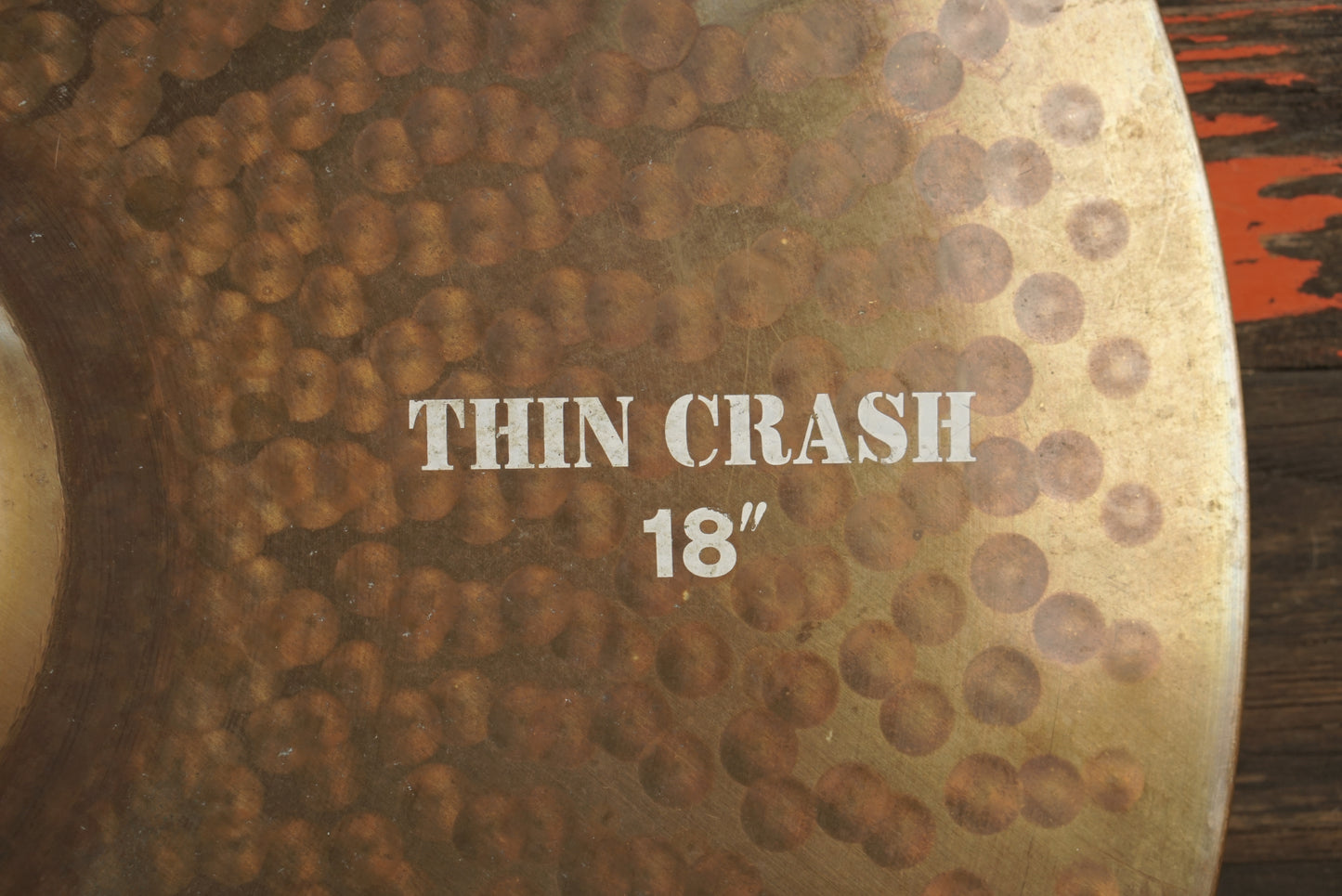 Paiste 18" Rude Thin Crash Cymbal - 1556g
