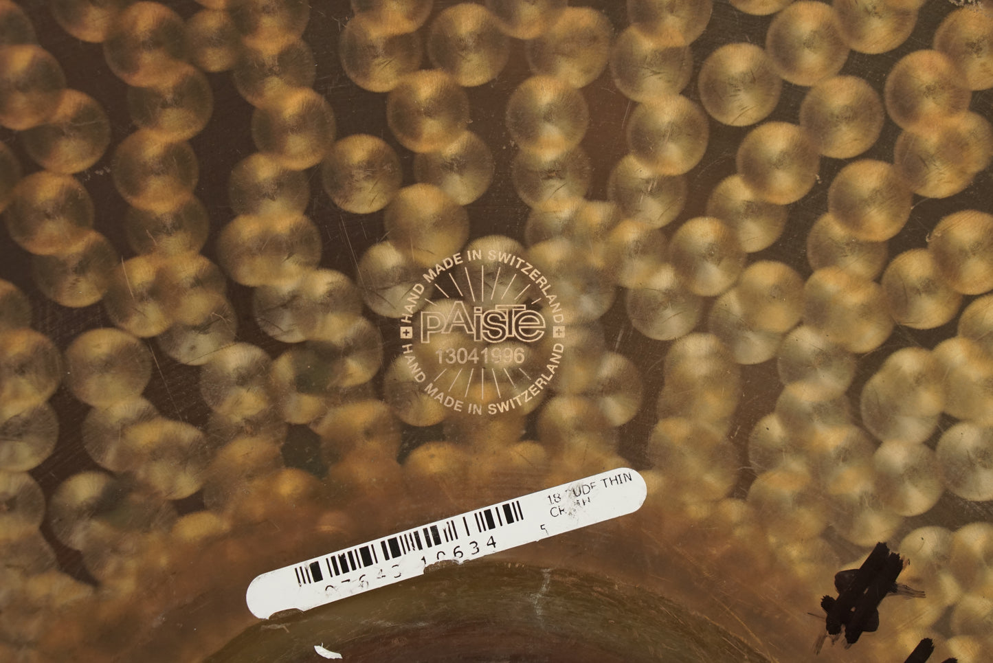 Paiste 18" Rude Thin Crash Cymbal - 1556g