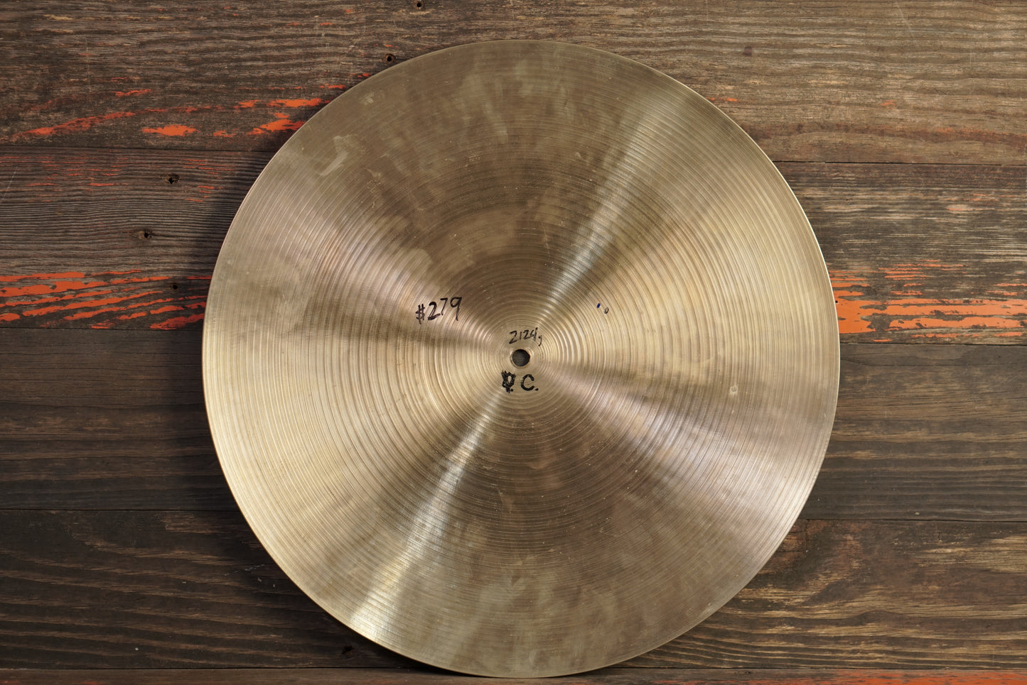 Zildjian 18" Avedis 1970s Flat Ride Cymbal - 2124g