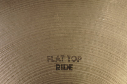 Zildjian 20" Avedis Flat Top Ride Cymbal - 2812g