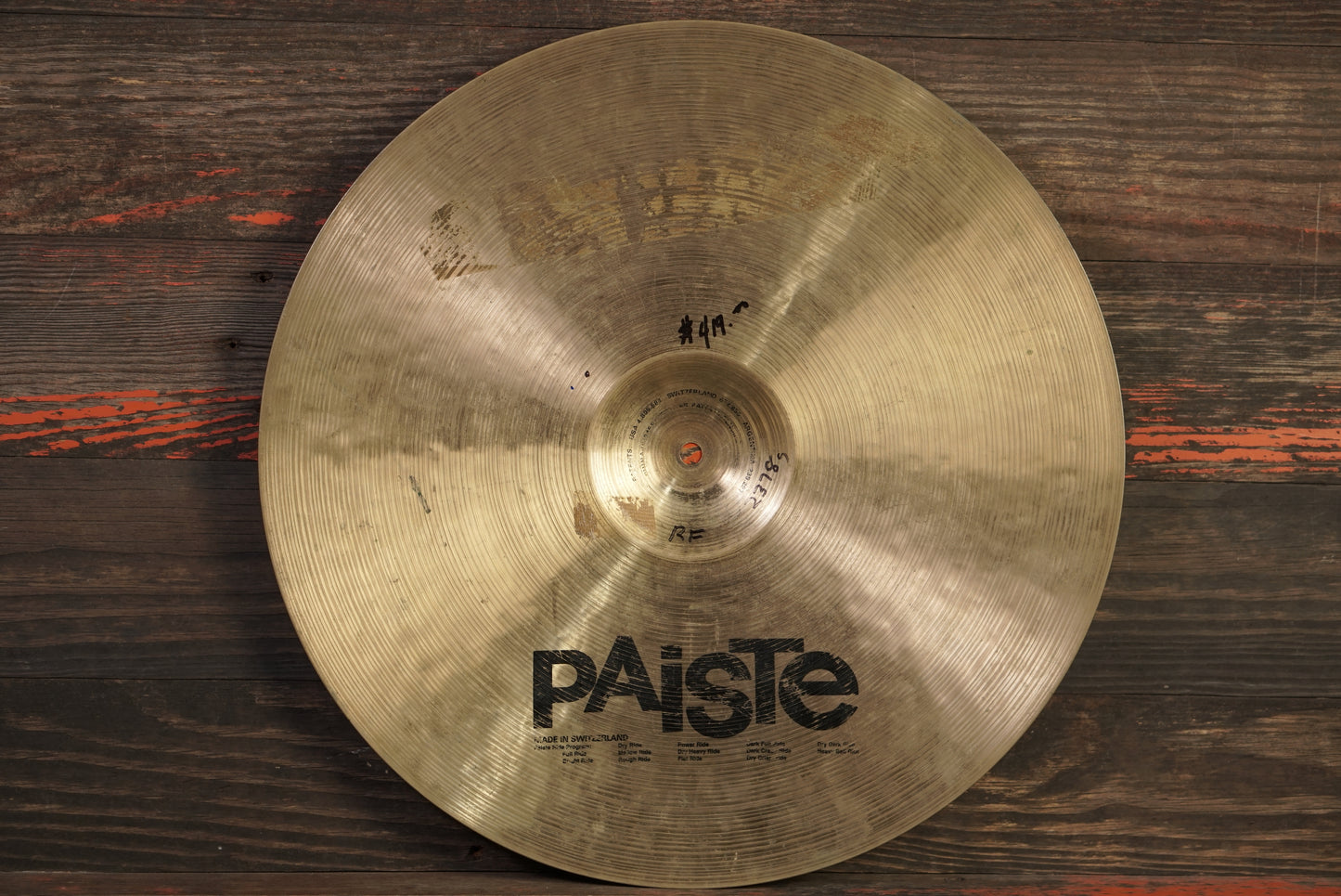 Paiste 20" Signature Dark Crash Ride Cymbal - 2378g