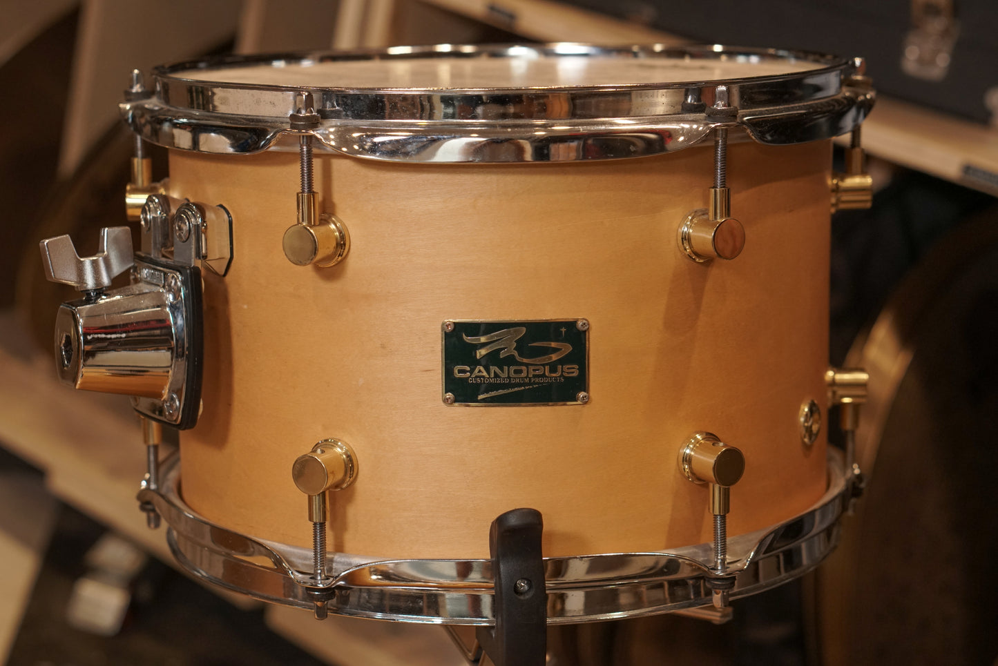 Canopus 12/14/18" RFM Maple Drum Set - Natural Oil