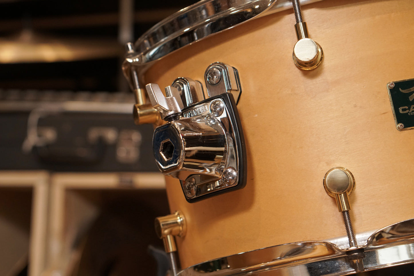 Canopus 12/14/18" RFM Maple Drum Set - Natural Oil