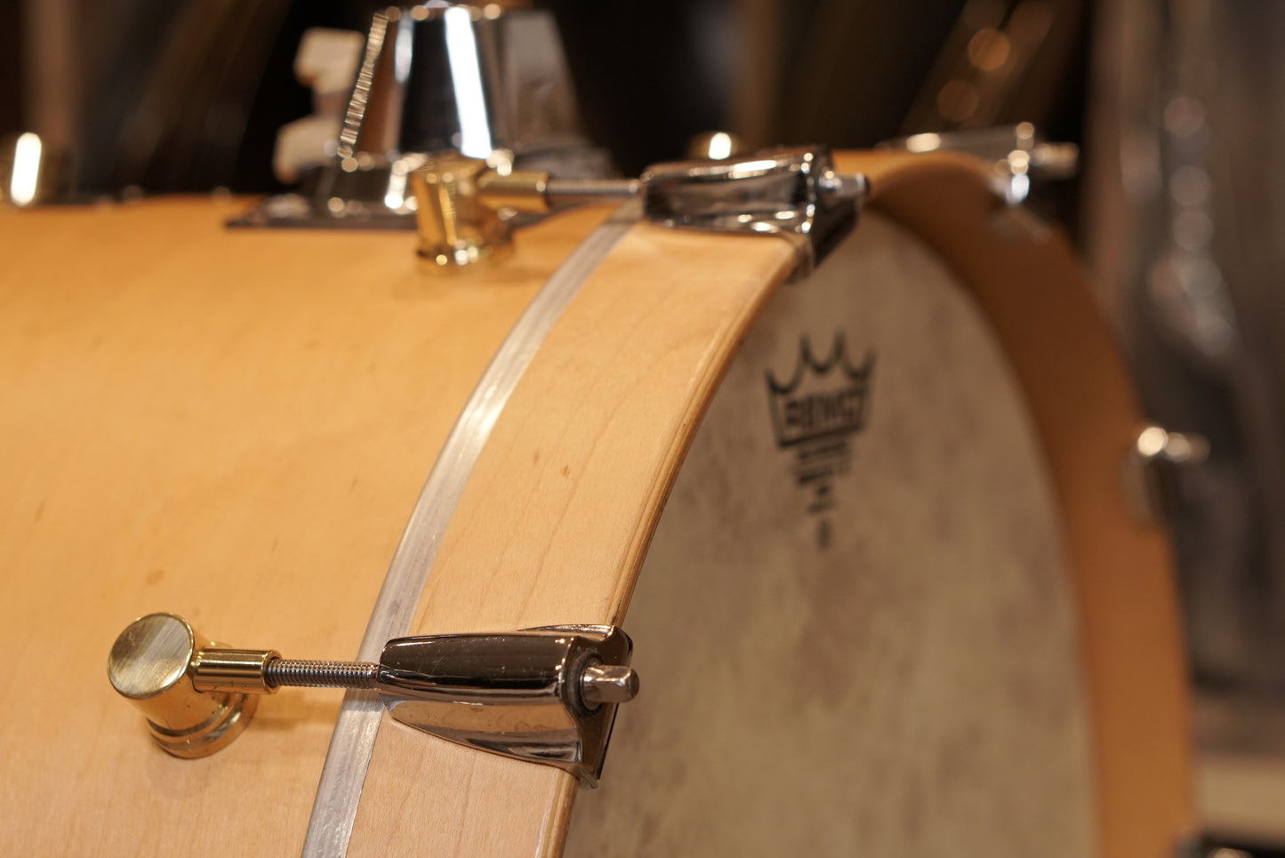 Canopus 12/14/18" RFM Maple Drum Set - Natural Oil