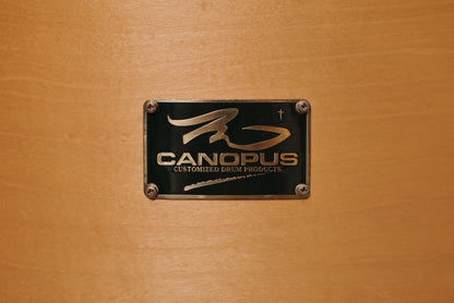 Canopus 12/14/18" RFM Maple Drum Set - Natural Oil