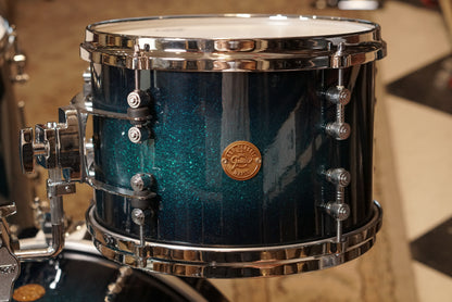 Gretsch 12/16/20/6.5x14" New Classic Drum Set - Colbalt Sparkle Fade