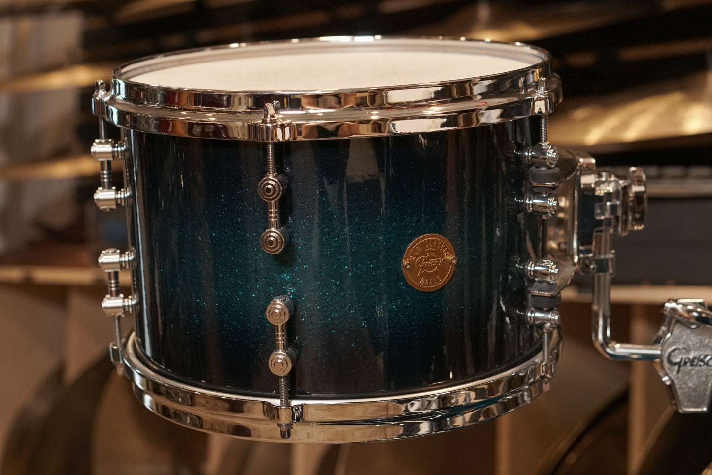 Gretsch 12/16/20/6.5x14" New Classic Drum Set - Colbalt Sparkle Fade