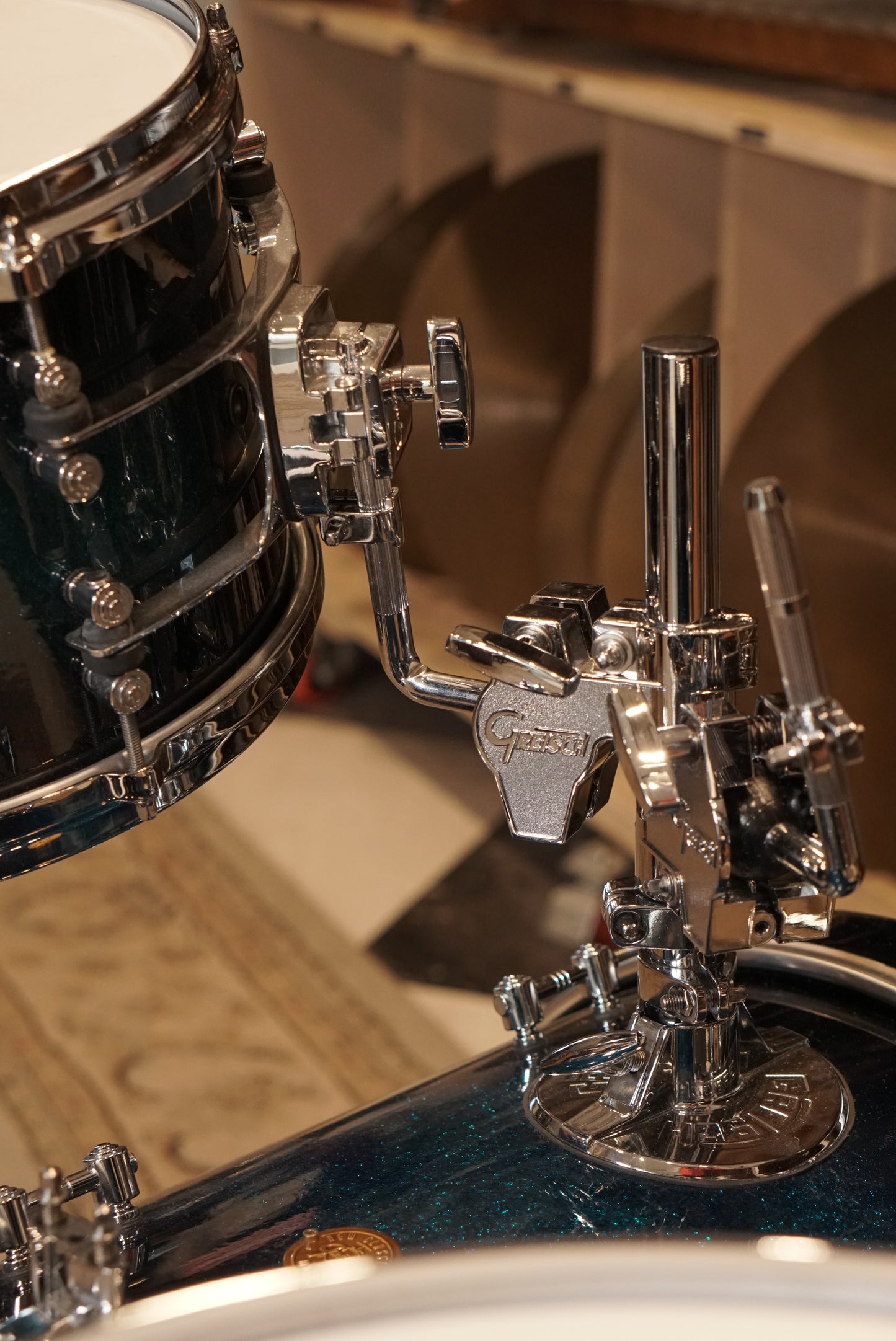 Gretsch 12/16/20/6.5x14" New Classic Drum Set - Colbalt Sparkle Fade