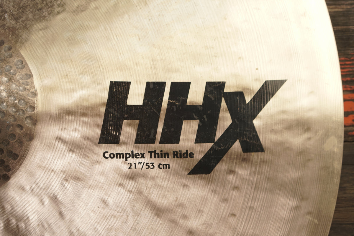 Sabian 21" HHX Complex Thin Ride Cymbal - 2132g
