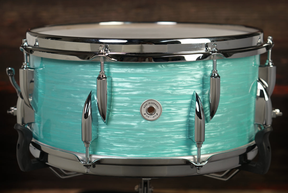Sonor 6.5x14" Vintage Beech Snare Drum - California Blue