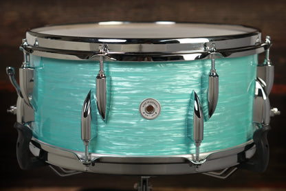 Sonor 6.5x14" Vintage Beech Snare Drum - California Blue