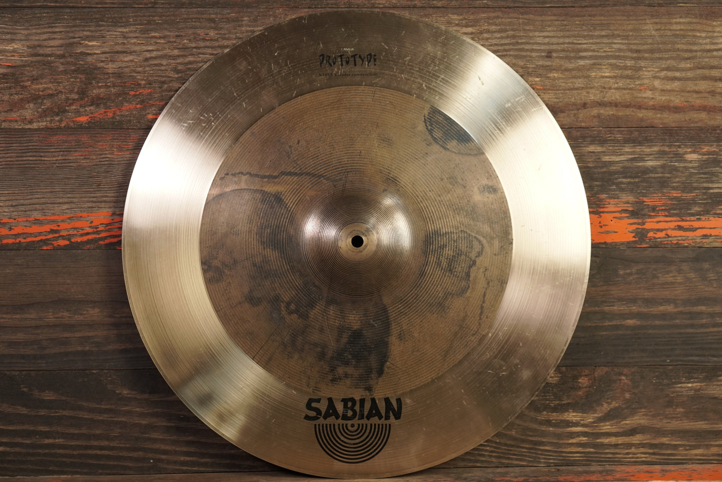 Sabian 20" XSR Prototype Crash Ride Cymbal - 1430g