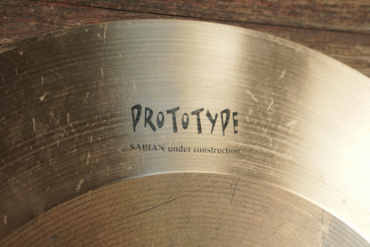 Sabian 20" XSR Prototype Crash Ride Cymbal - 1430g
