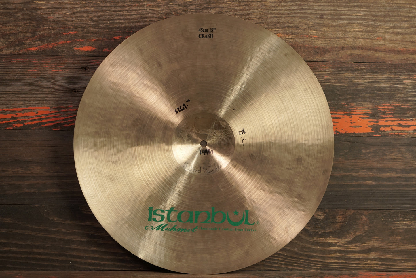 Istanbul Mehmet 18" Horacio 'El Negro' Hernandez Crash Cymbal - 1448g