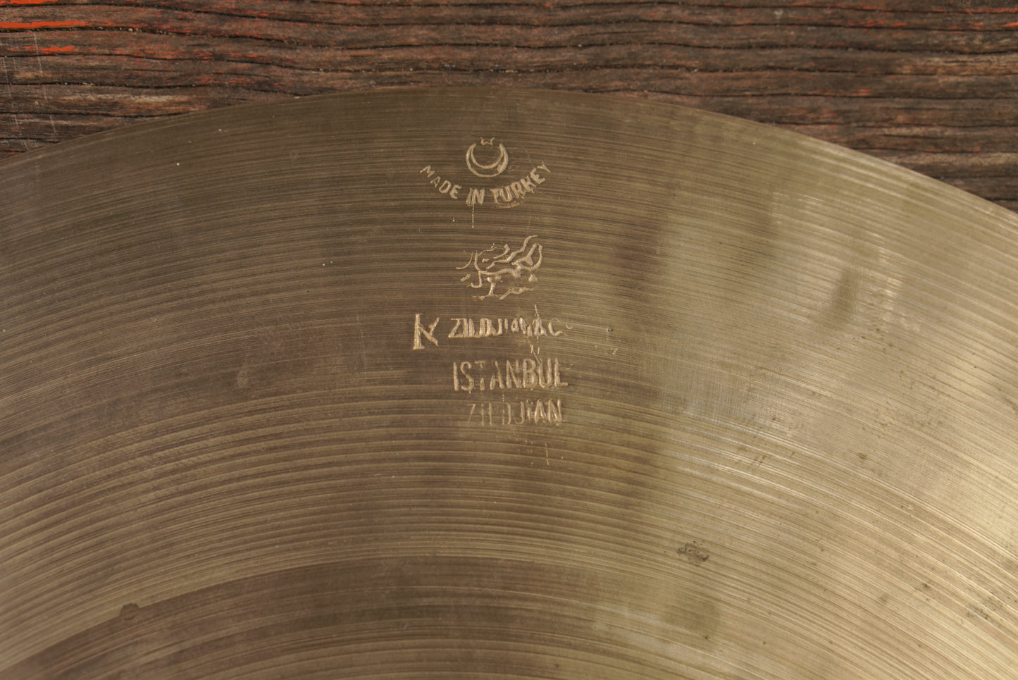 Zildjian 14" K. Istanbul "Old Stamp" Hi-Hat Cymbals 1950s - 938/1020g