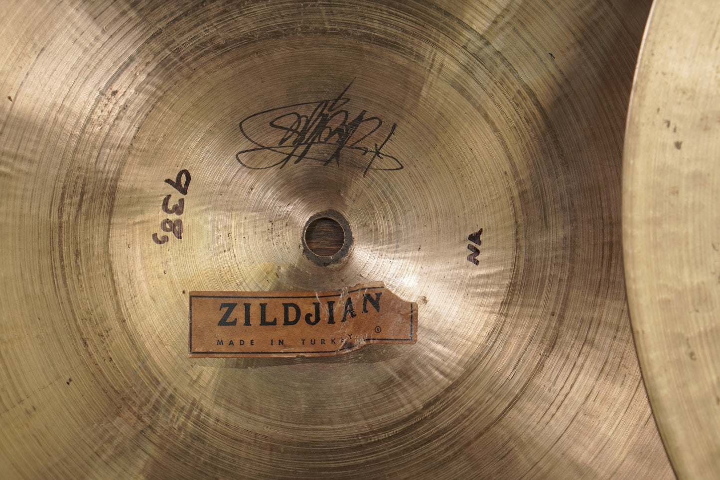 Zildjian 14" K. Istanbul "Old Stamp" Hi-Hat Cymbals 1950s - 938/1020g