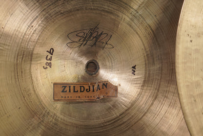 Zildjian 14" K. Istanbul "Old Stamp" Hi-Hat Cymbals 1950s - 938/1020g