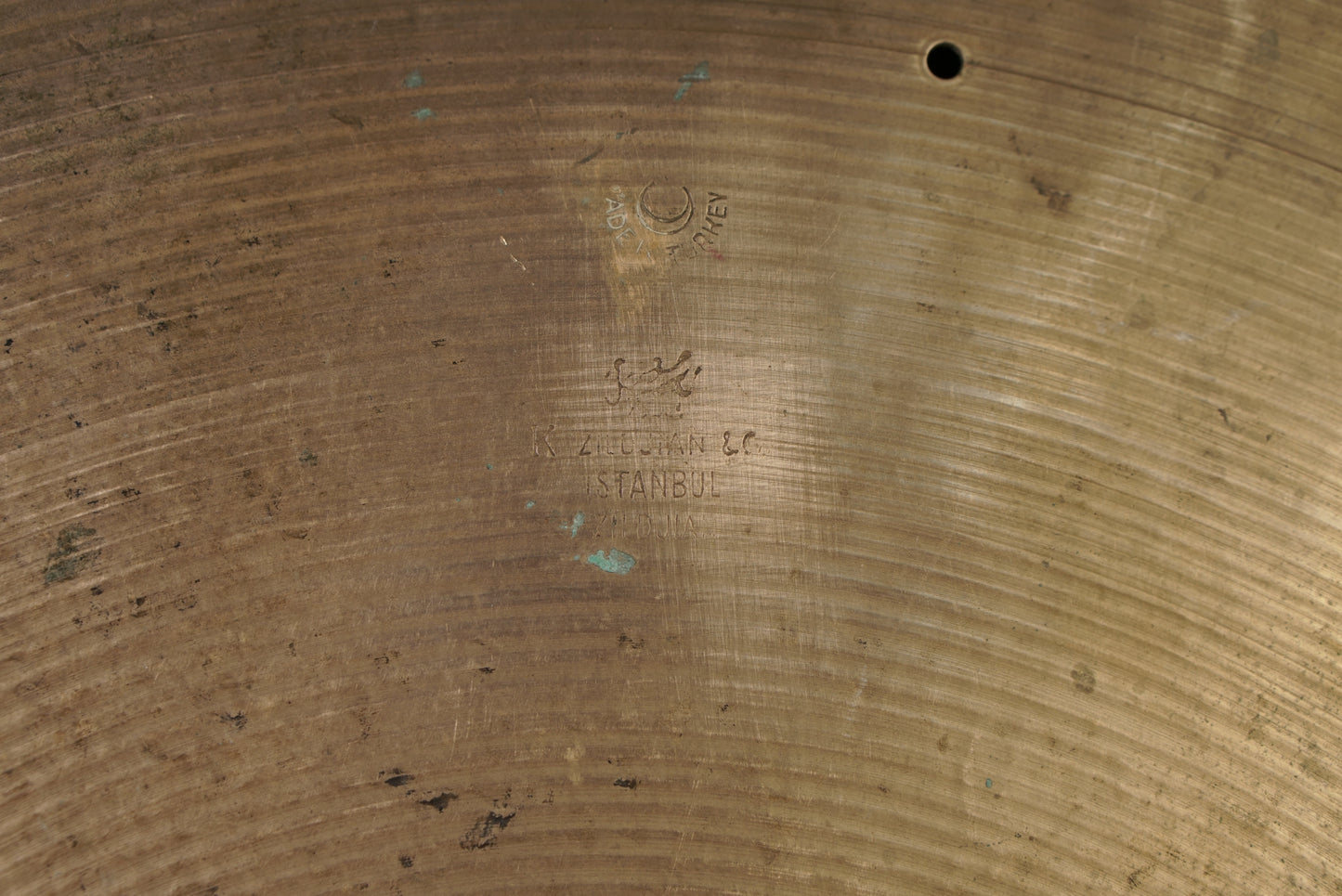 Zildjian 18" K. Istanbul "Old Stamp" 1950s Crash/Ride Cymbal - 1438g