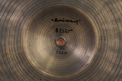 Name Brand 22" Anniversary Ride Cymbal - 2220g