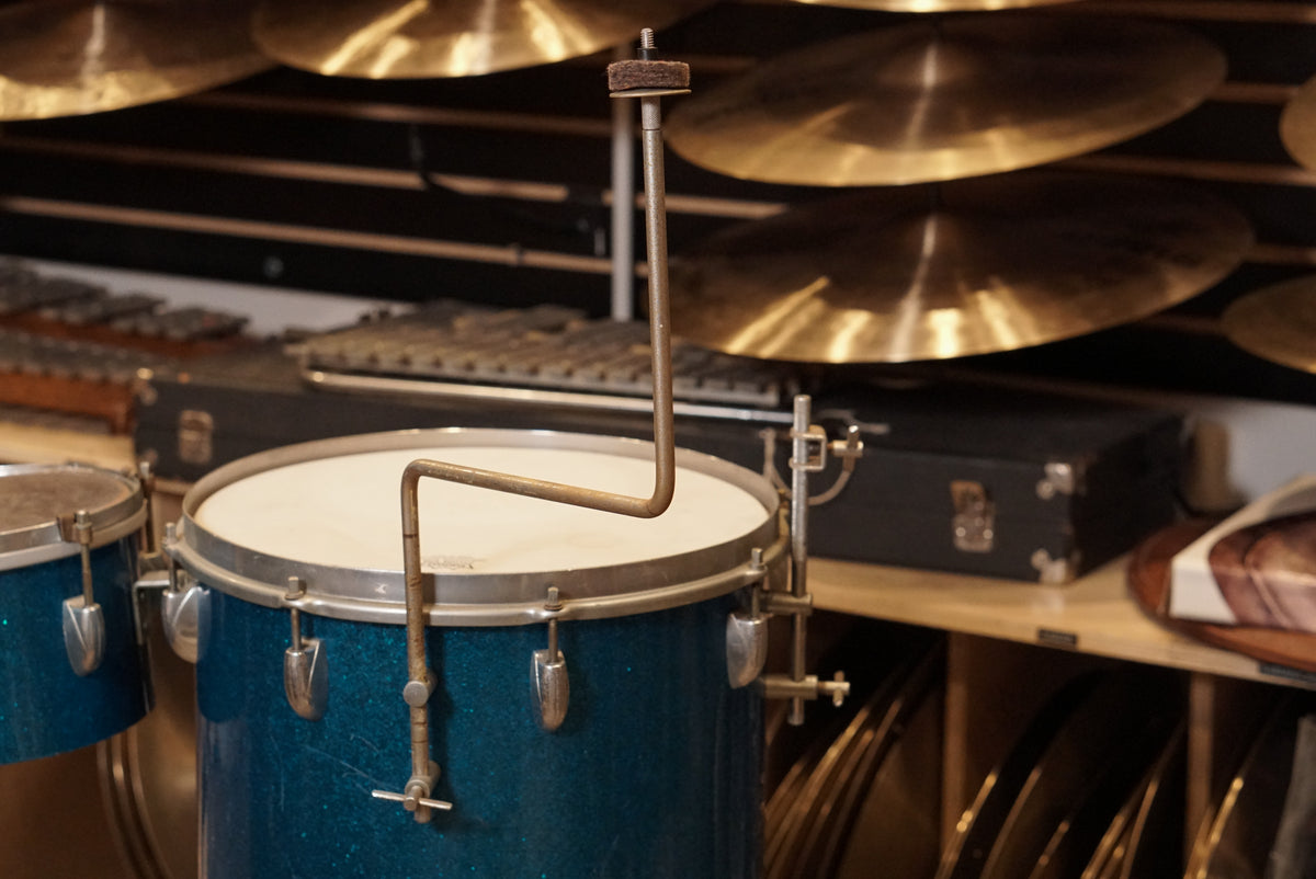 Gretsch 10/14" Round Badge Cocktail Drum Set - 1950s Blue Sparkle