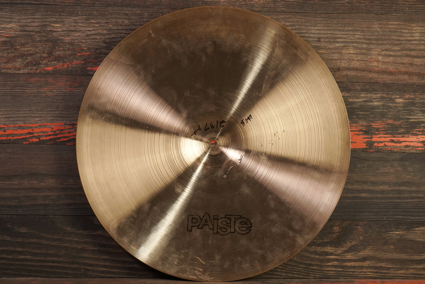 Paiste 20" 2002 Series 1980s Ride Cymbal - 2137g