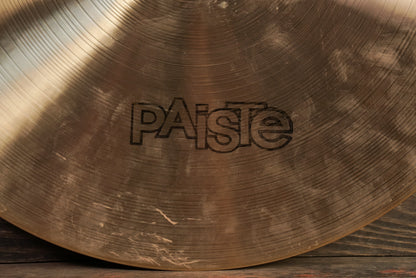 Paiste 20" 2002 Series 1980s Ride Cymbal - 2137g
