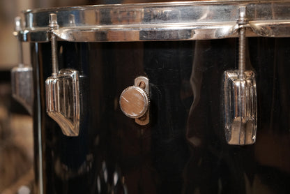 Rogers 16/22" Drum Set - 1970s Black