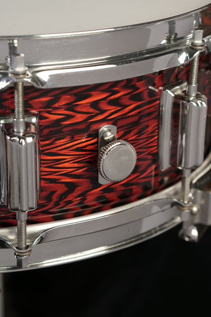 Rogers 5x14" Dynasonic Wood Snare Drum - 1960s Red Onyx
