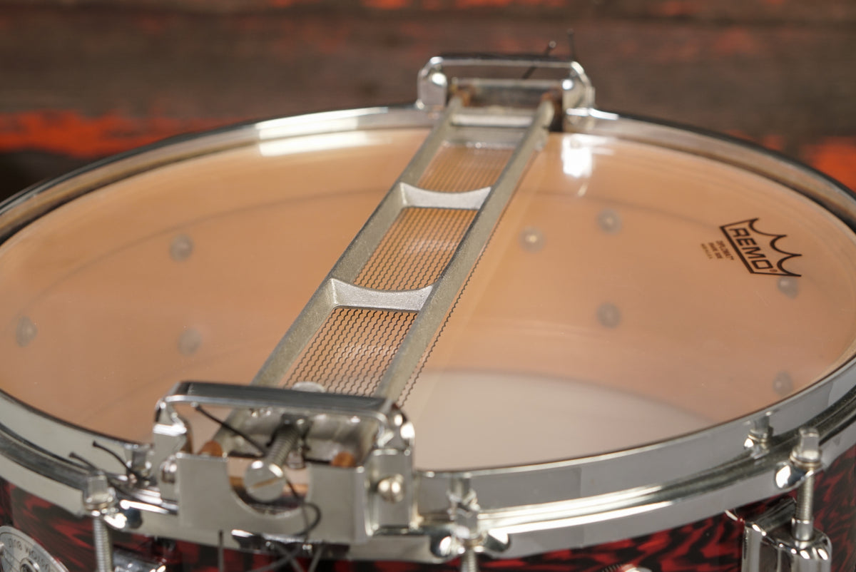 Rogers 5x14" Dynasonic Wood Snare Drum - 1960s Red Onyx
