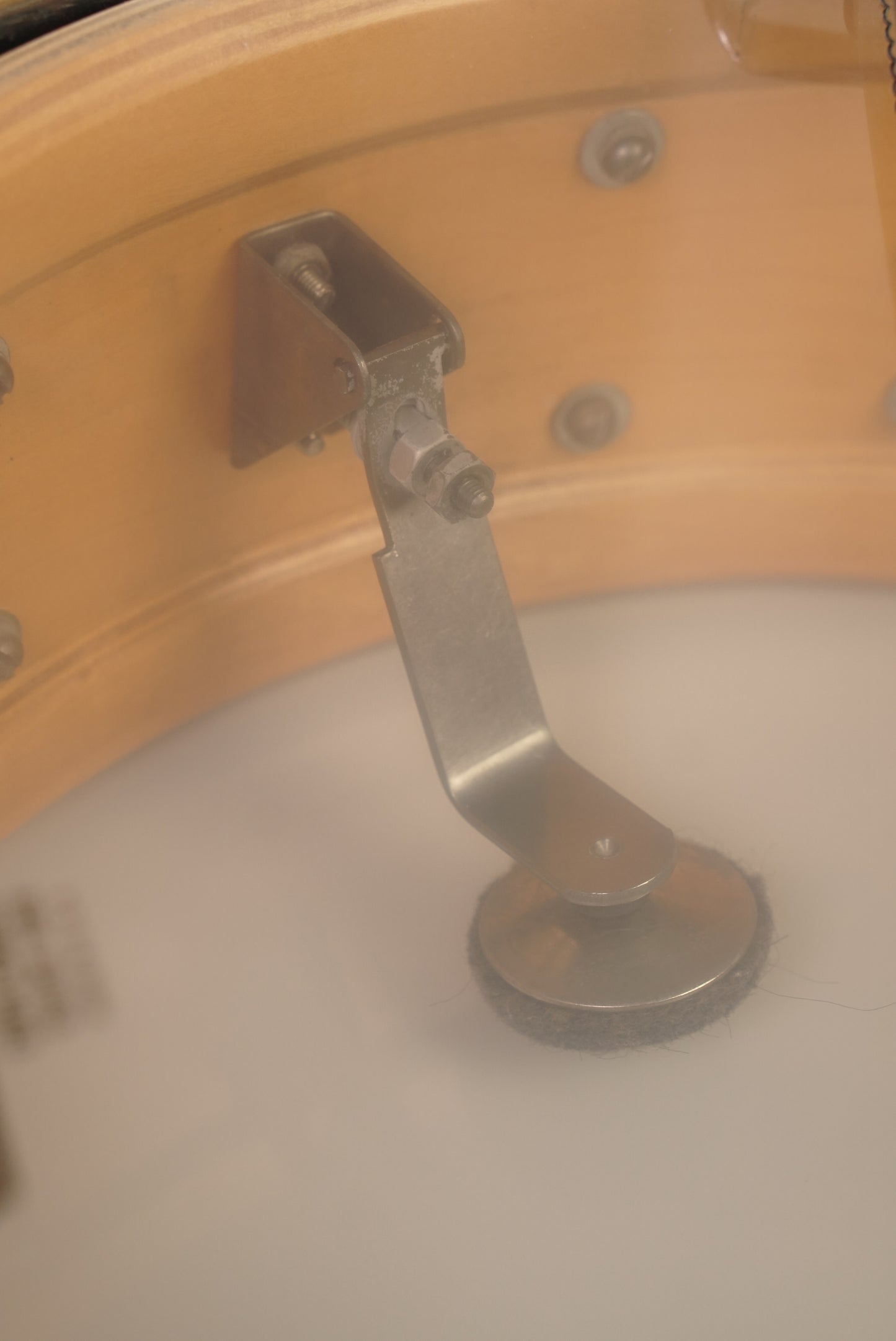 Rogers 5x14" Dynasonic Wood Snare Drum - 1960s Red Onyx